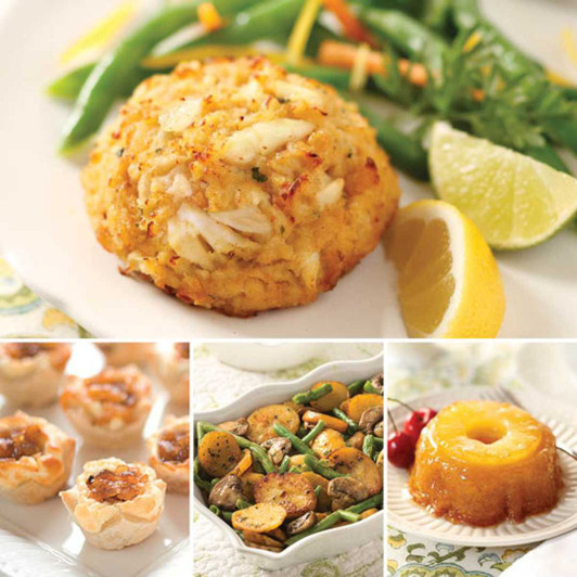 Deluxe Crab Cake Dinner SendaMeal.com