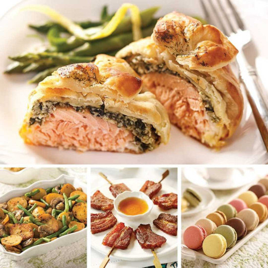 Salmon Wellington Dinner SendaMeal.com