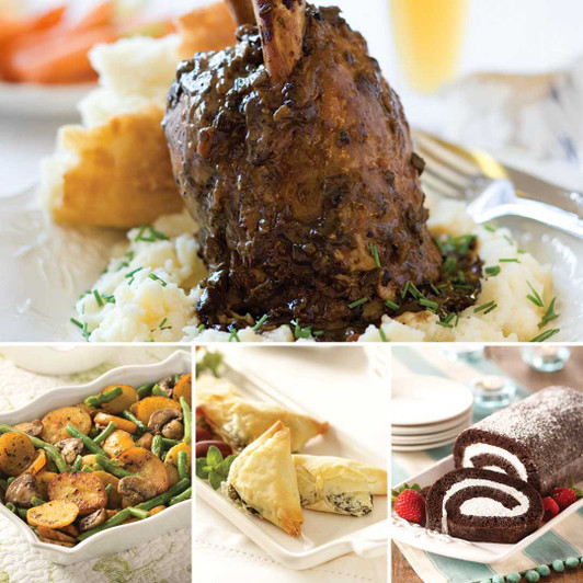 Pork Shank Dinner SendaMeal.com