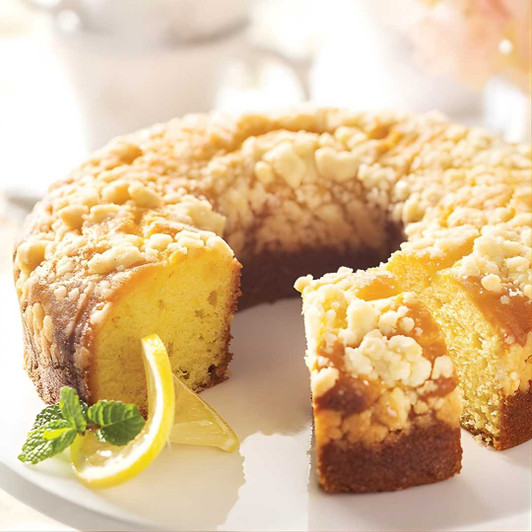 Lemon Crunch Cake SendaMeal.com