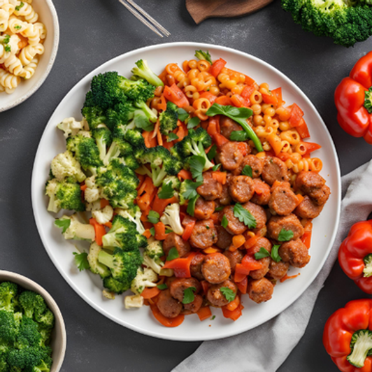 Sausage and Peppers Meal | Special Diet Special Diets SendaMeal.com 12.95