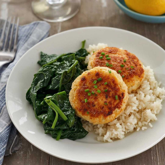 Crab Cakes Meal | Special Diet SendaMeal.com