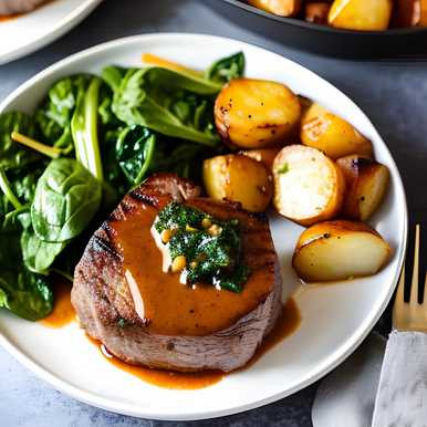 Filet Mignon Dinner | Special Diet SendaMeal.com