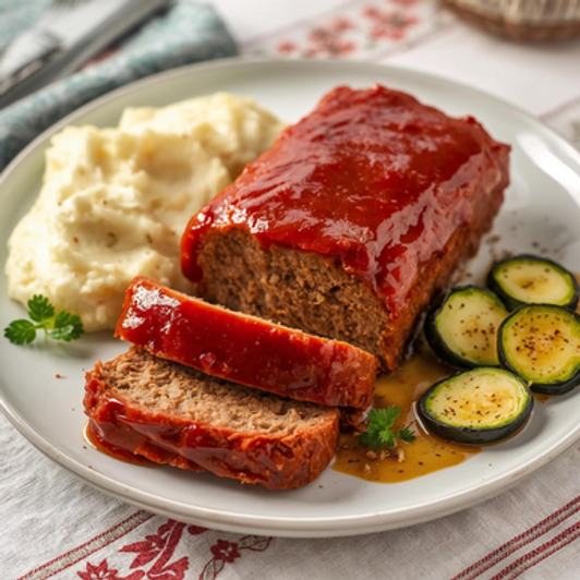 Homestyle Meatloaf | Special Diet Special Diets SendaMeal.com