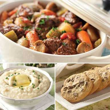 Traditional Beef Stew Dinner SendaMeal.com