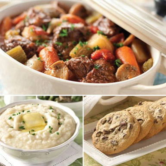 Traditional Beef Stew Dinner View All Meals SendaMeal.com