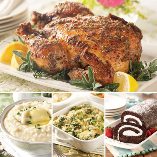 Roasted Chicken Complete Dinner SendaMeal.com