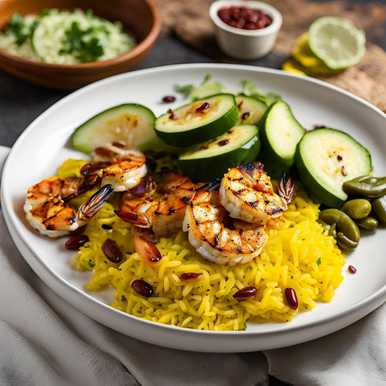 Cajun Grilled Shrimp Skewers | Diabetic SendaMeal.com