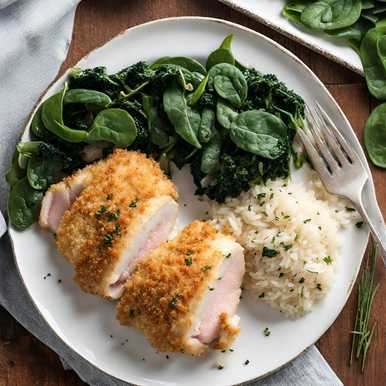 Chicken Cordon Bleu Dinner | Diabetic SendaMeal.com