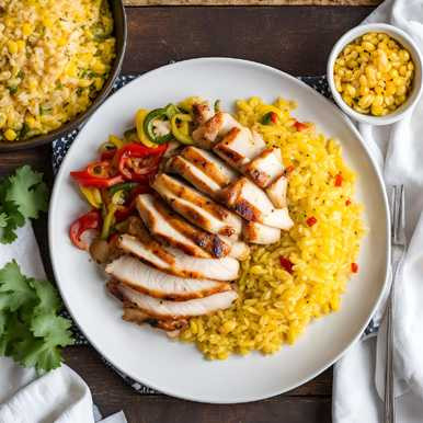 Chicken Fajita Bowl Dinner | Diabetic SendaMeal.com