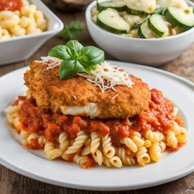 Chicken Parmesan Dinner | Diabetic SendaMeal.com