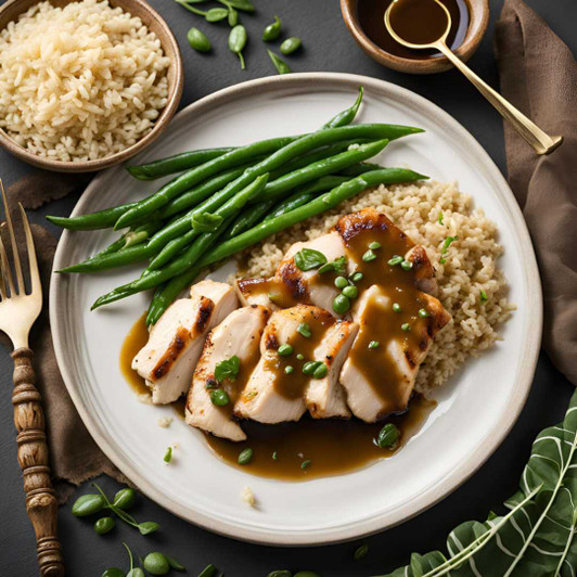 Grilled Chicken Dinner | Low Carb SendaMeal.com