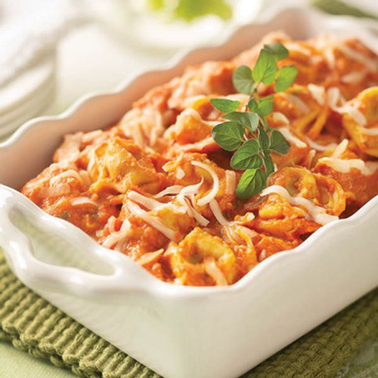 Sausage Tortellini in Blush Sauce