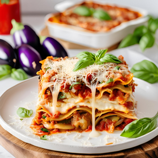 Eggplant Parmesan Lasagna