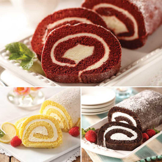 Swirl Cake Trio SendaMeal.com