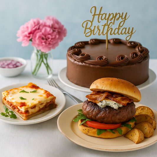 Make birthdays unforgettable with our Happy Birthday Celebration Bundle—a delicious way to treat family and friends