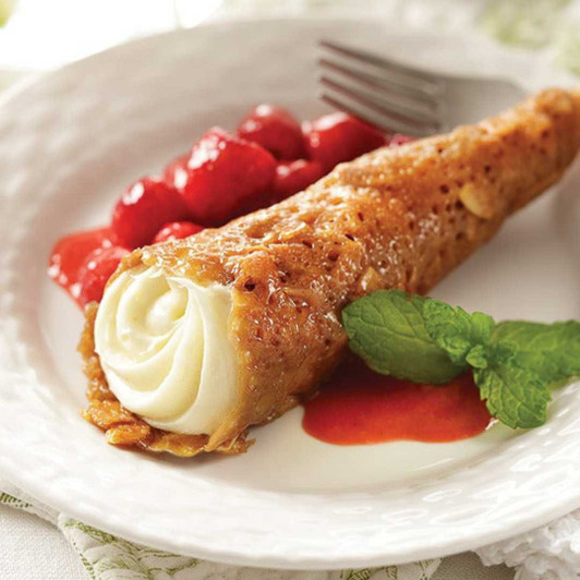 Cheesecake Praline Cones SendaMeal.com