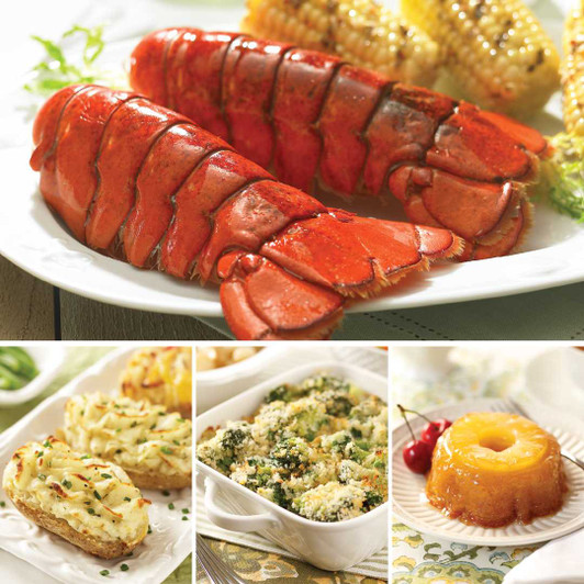 Lobster Tail Dinner SendaMeal.com
