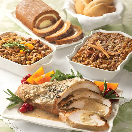 Turkey Breast with Gravy Complete Dinner SendaMeal.com