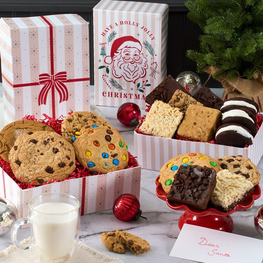 Christmas Cookie Gift Box for Santa