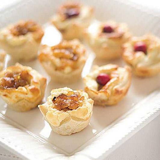 Caramelized Onion & Feta Pastry Blossoms SendaMeal.com