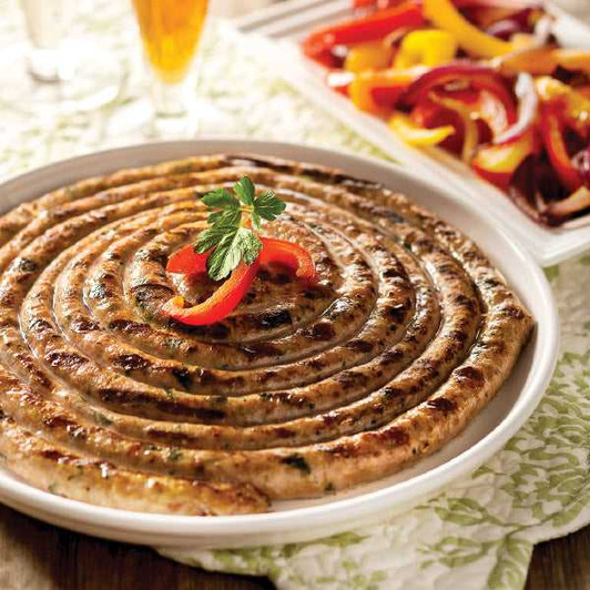 Nine Cheese Italian Sausage Spiral SendaMeal.com