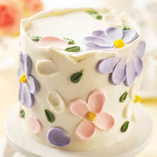 Elegant Flower Cake SendaMeal.com