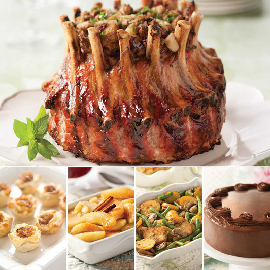 Crown Roast of Pork Complete Dinner SendaMeal.com