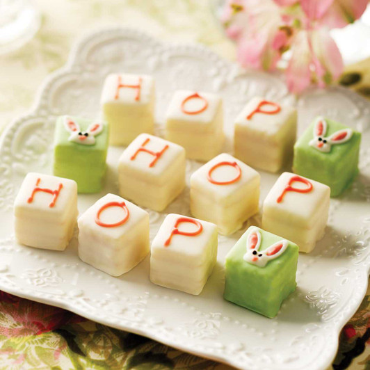 Easter Petit Fours SendaMeal.com