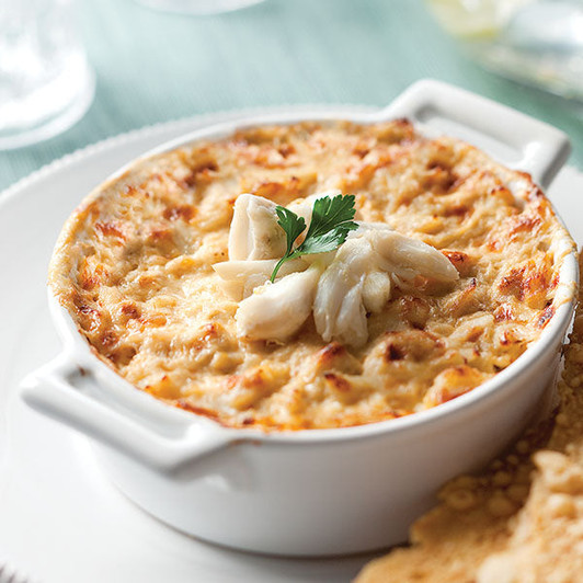 Creamy Crab Dip with crab meat and cheese