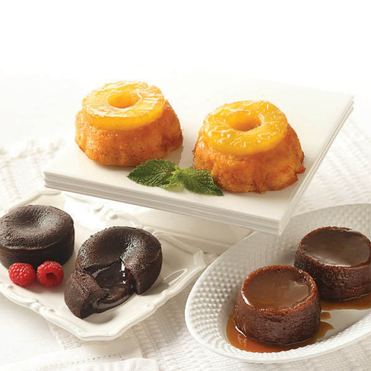 Top-Rated Desserts Sampler arranged for serving