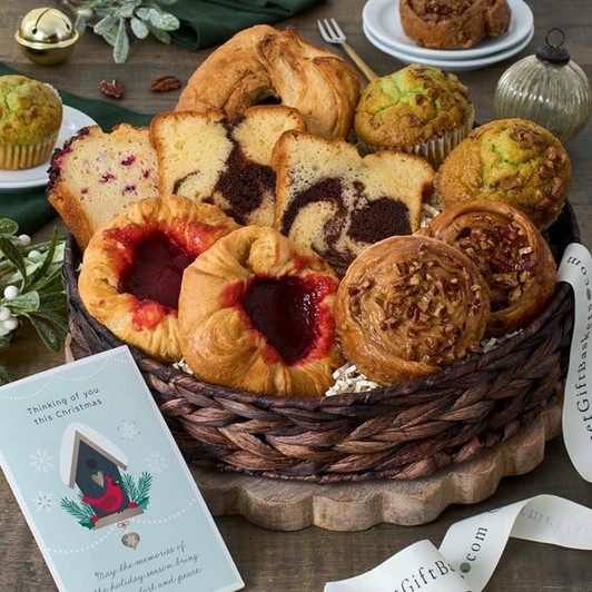 Christmas Bakery Breakfast Basket