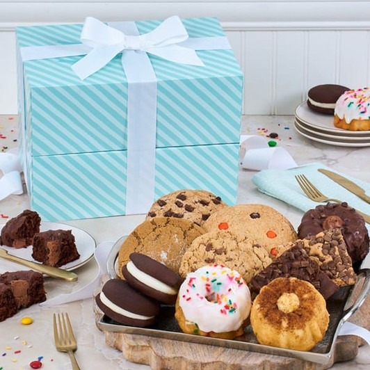 Birthday Baked Goods Gift Tower