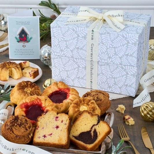 Christmas Breakfast Pastry Gift Tower