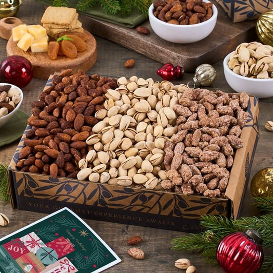 Mendocino Gourmet Nuts Holiday Gift