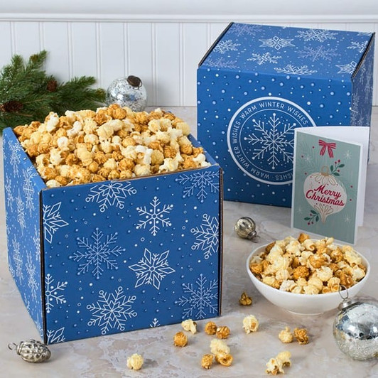 Winter Wishes Caramel and Kettle Corn Popcorn Duo Experience