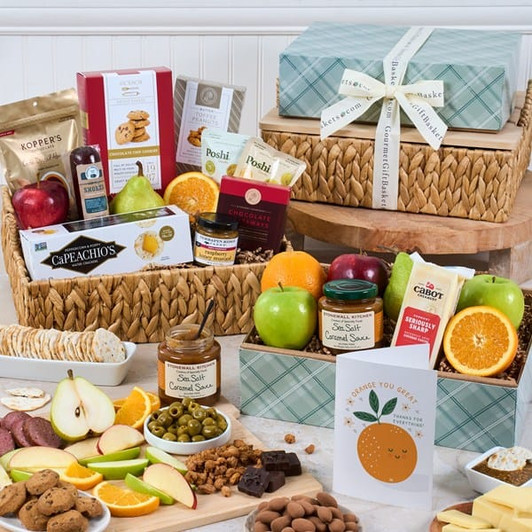 Best Thank You Gift - Fruit and Snack