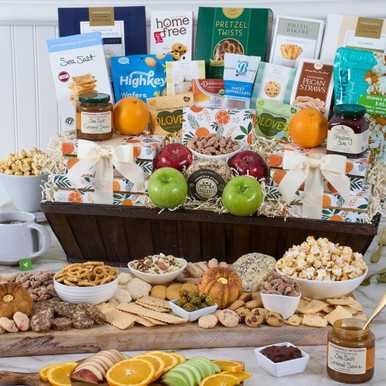 Fruit and Gourmet Gift Basket SendaMeal.com