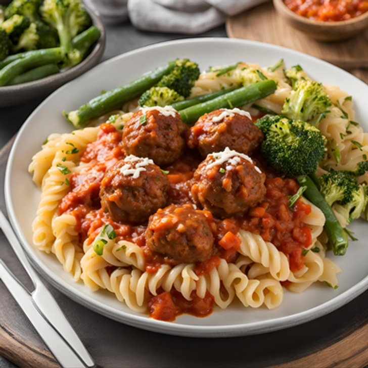 Meatballs Marinara View All Meals SendaMeal.com