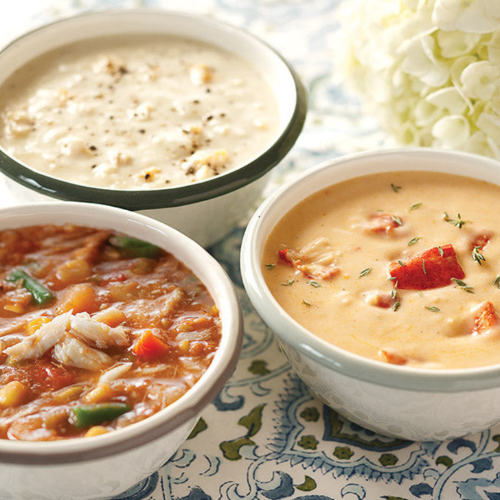 Seafood Soup Sampler - Family Size