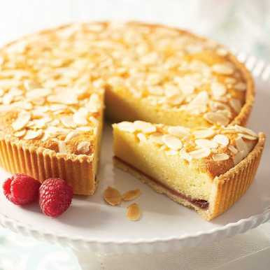 Raspberry Almond Bakewell Tart