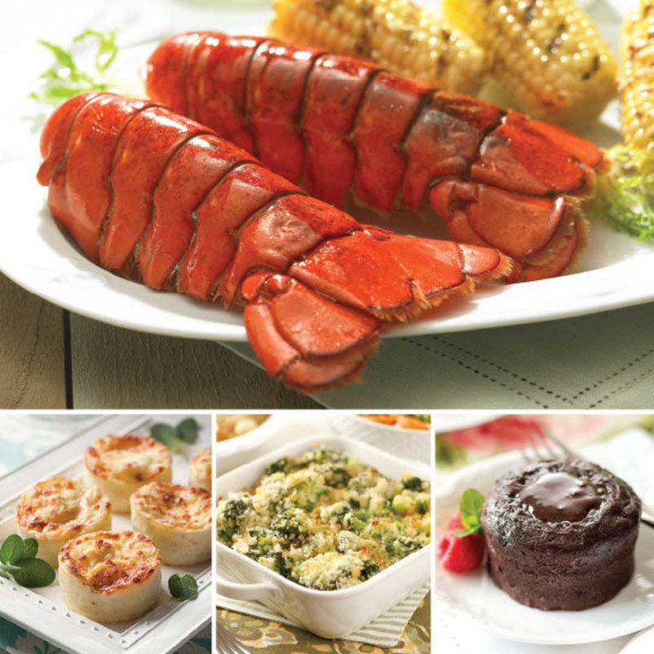 Deluxe Lobster Tail Dinner For Two