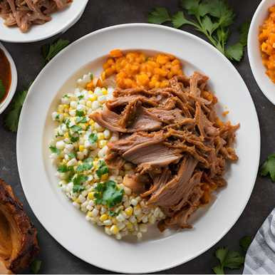 BBQ Pulled Pork Dinner | Diabetic