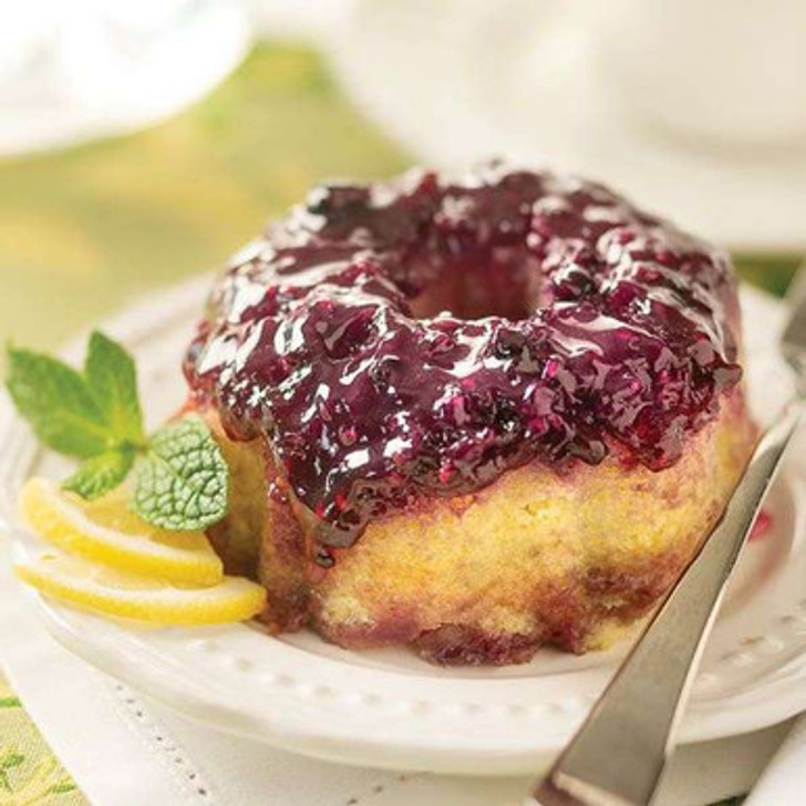 Berry Upside Down Cakes