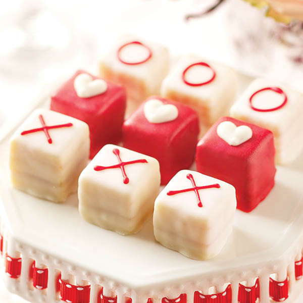 Valentine's Petit Fours