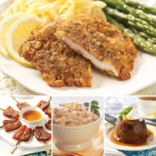 Pork Schnitzel Dinner for Two