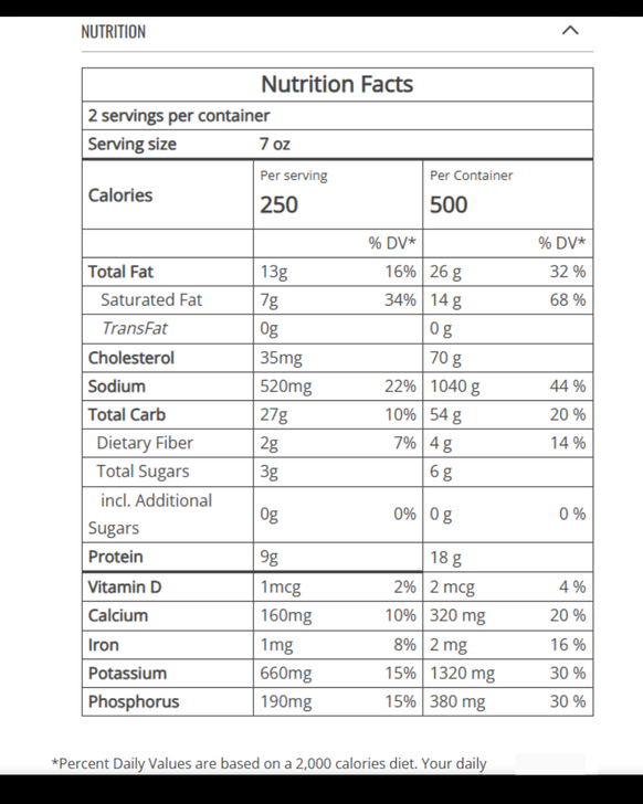 Low Sodium Meal and Dessert Bundle