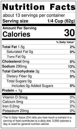 Water, Wheat Flour, Turkey Broth Base (Turkey Broth, Turkey Flavor [turkey Broth, Turkey, Flavor, Salt, Turkey Fat, Sugar], Salt, Turkey Fat, Dextrose, Potato Flour, Yeast Extract, Hydrolyzed Wheat Protein, Carrot Juice Concentrate, Onion Juice Concentrate), Modified Corn Starch, Chicken Fat, Chicken Broth Base (Chicken Broth, Chicken Fat, Dextrose, Potato Flour, Natural Flavor, Carrot and Onion Juice Concentrate), Salt, Natural Flavor (Contains Torula Yeast), Garlic Powder, Caramel Color, Spices.

Contains: Wheat.
Contains bioengineered food ingredients.