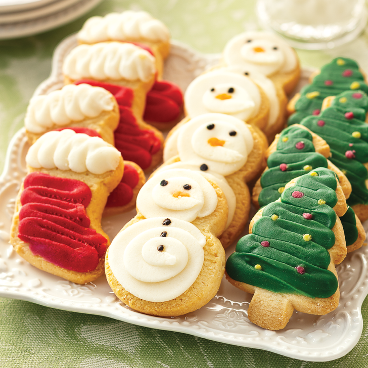Holiday Frosted Cookies