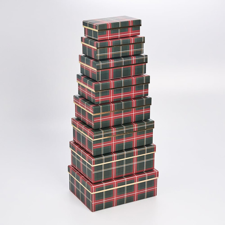 Season's Greetings Gift Tower